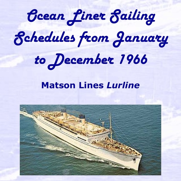 SS LURLINE - MATSON LINES LUXURY LINER “Original Postcards” - Picture 5 of 6